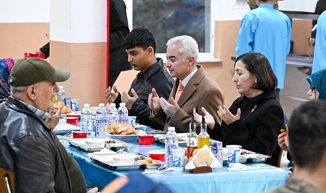 Vize'de Ramazan'da Birlik Sofrası: Şehit ve Gaziler Unutulmadı