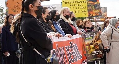 "Zehir Solumak İstemiyoruz" Lüleburgaz'da Atık Yakma Tesisi Protestosu