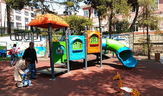 Dingiloğlu Parkı Açılmadan Doldu Taştı! Çocuklar Heyecanına Yenildi