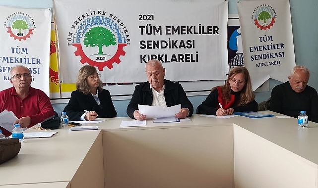Kırklareli'nde Emekliler Sendikasında Yeni Dönem! Yönetim Seçimle Belirlendi