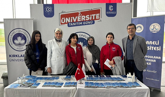 Kırklareli Üniversitesi Çerkezköy'de Tanıtım Gününde