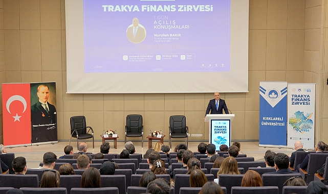 KLÜ'de Dev Zirve: Bankacılığın Geleceği Kırklareli'nde Konuşuldu
