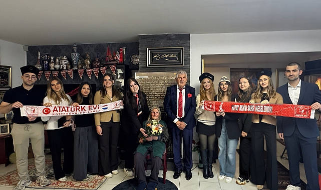 Rotterdam'da Çanakkale Ruhu: Gençler "Atatürk Evi"nde Büyülendi