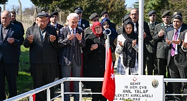 Şehit Anıl Yalap Kofçaz'da Kabri Başında  Anıldı