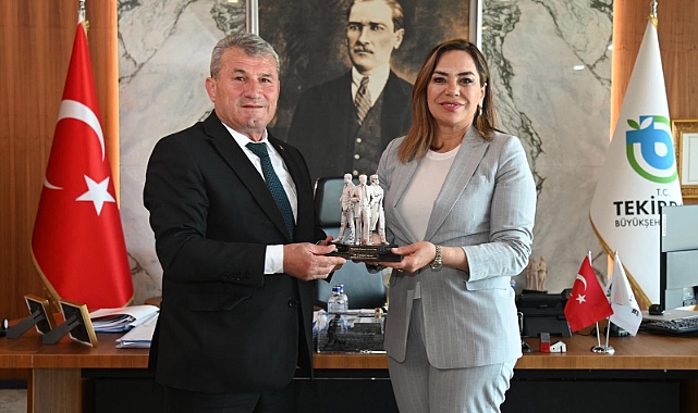 Alpullu Belediye Başkanı Orhan Saltık'tan Tekirdağ Büyükşehir Belediyesi'ne Ziyaret