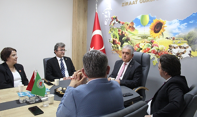 Kırklareli’nde Tarım Gündemi: Yüksel Taşkın ve CHP Heyeti Ziraat Odası’nda