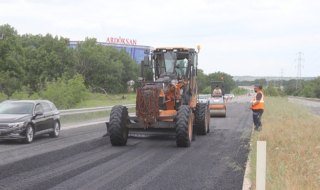 Kırklareli’nde Yol Onarım Çalışmaları Hız Kazandı!
