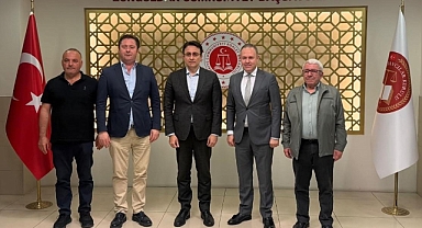 Kırklareli TSO'dan Başsavcı Gökhan Kapağan'a Ziyaret!