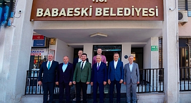 Babaeski'de Başkanlar Vatandaşlarla Bir Araya Geldi