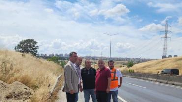 Başkan Sarıkurt TOKİ-Çevreyolu Bağlantı Çalışmalarını İnceledi