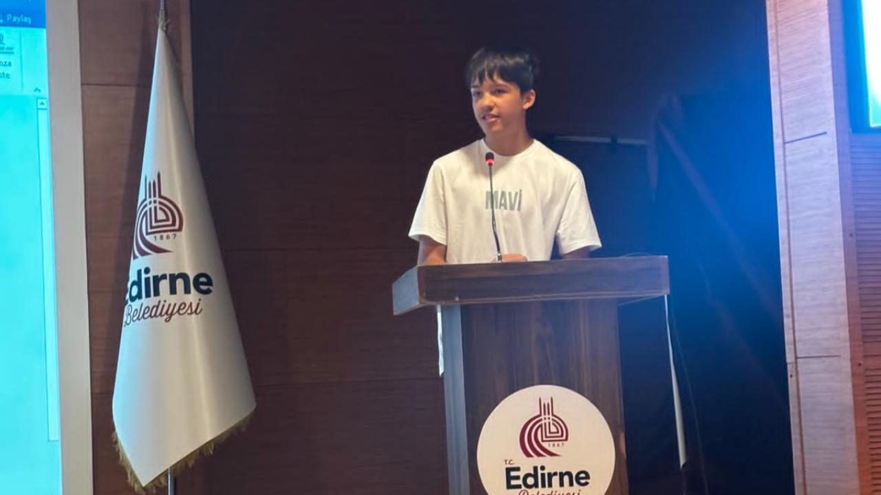 Edirne Çocuk Meclisi’nde Yeni Başkan Seçildi