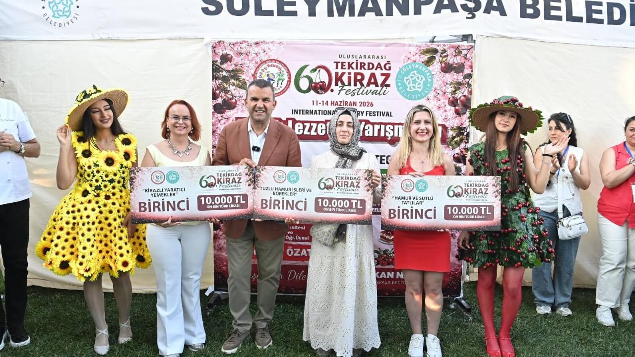 Festivalin Son Gününde Spor ve Kiraz Lezzetleri Öne Çıktı