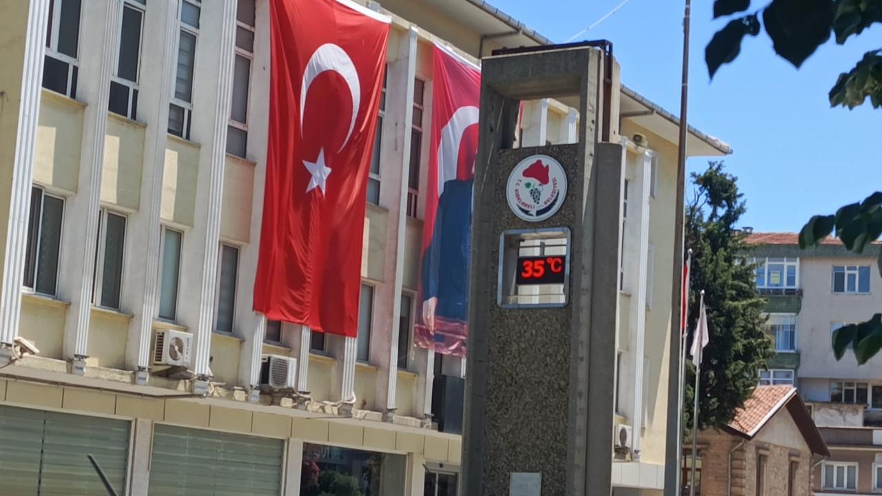Kırklareli’nde Bunaltan Sıcaklar Başladı