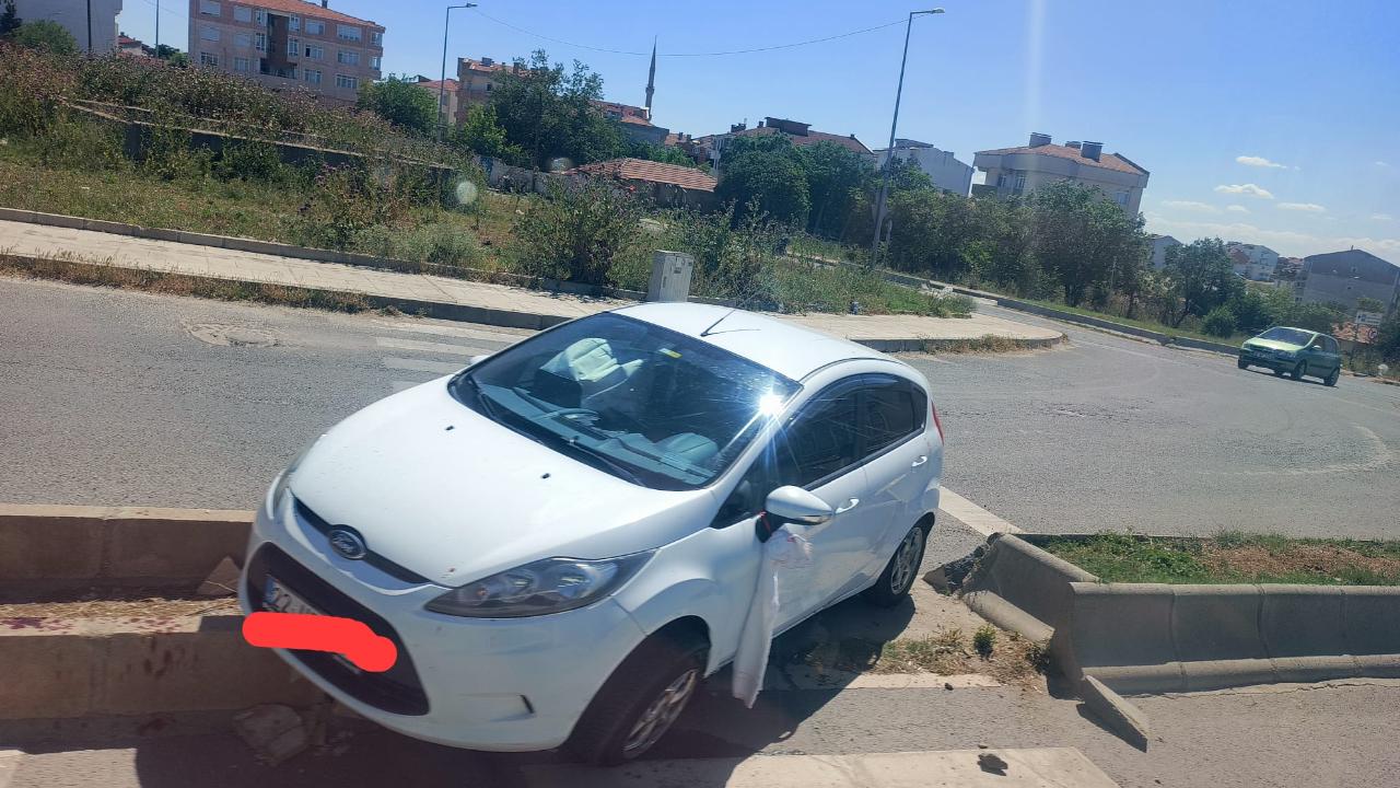 Kırklareli’nde Korkutan Kaza Ucuz Atlatıldı