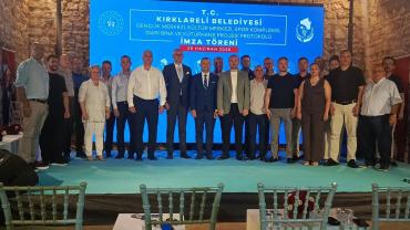 Kırklareli'nin Yeni Yaşam Merkezi İçin İmzalar Atıldı