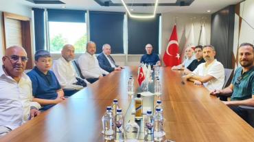 Saadet Partisi Heyeti Lüleburgaz TSO Yönetimiyle Buluştu