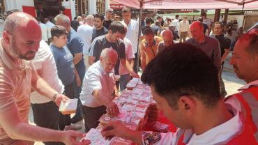 Vakıflar'dan Kırklareli'nde Aşure İkramı
