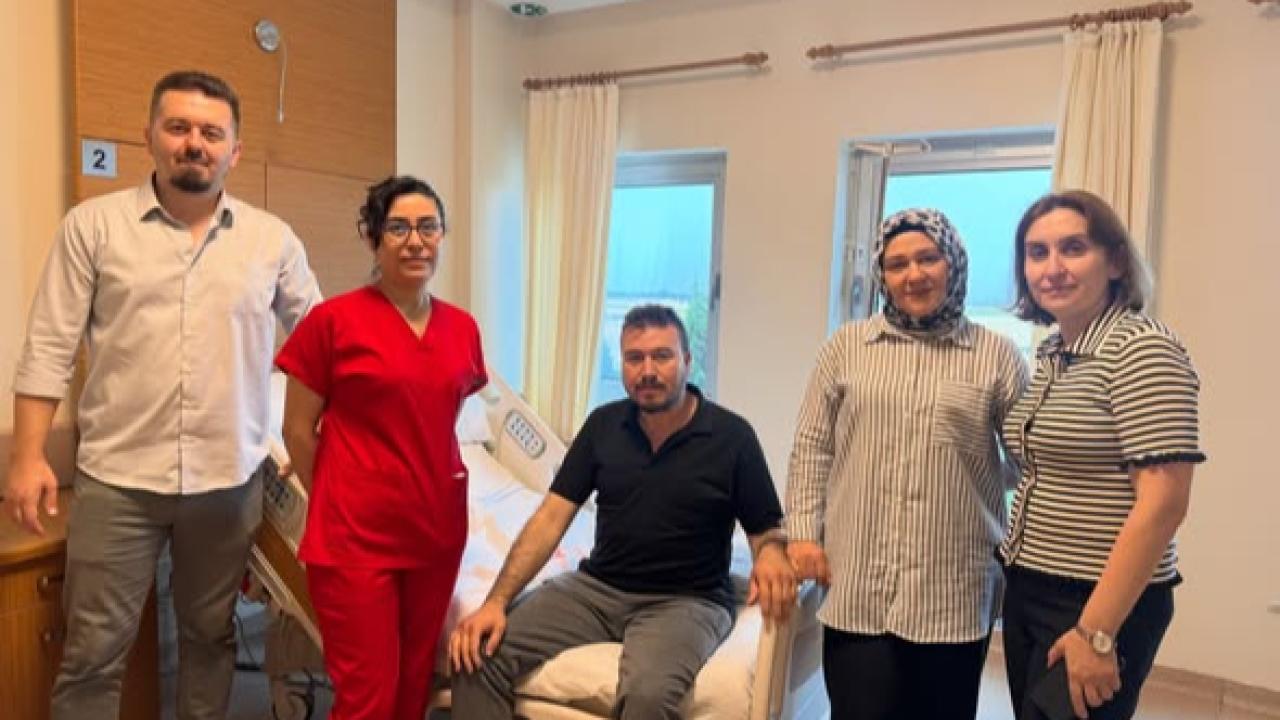Babaeski Devlet Hastanesi'nden Hastalara Moral Veren Ziyaret