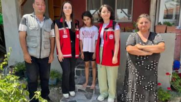 Babaeski'de Şehit Ailelerine 15 Temmuz Kapsamında Ziyaret