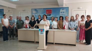 CHP Kadın Kolları "Çisem'i Unutmayacağız, Alışmayacağız"