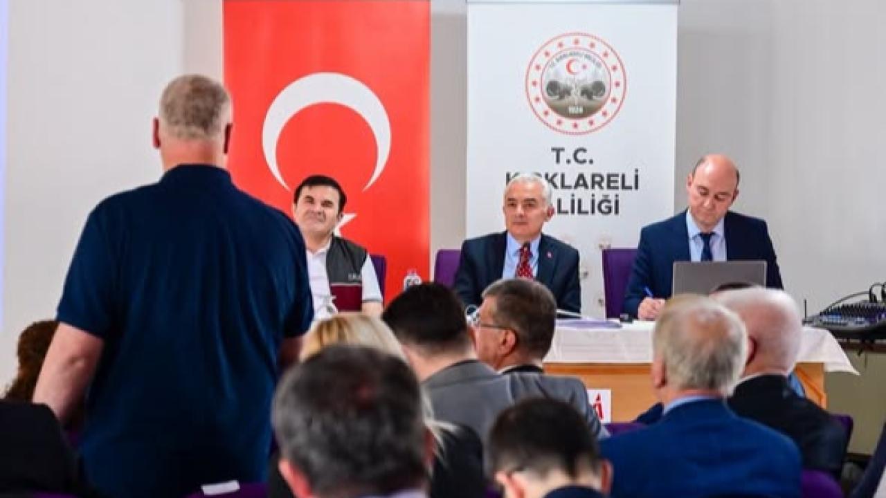 Kırklareli'nde İl Koordinasyon Kurulu Toplantısı Gerçekleştirildi