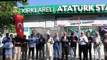 Kırklareli'nde Srebrenitsa Soykırımı Anma Töreni