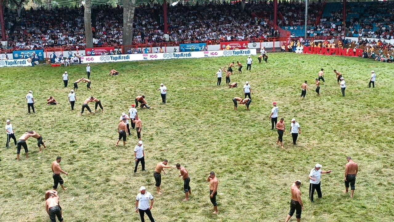 Kırkpınar'da Nefes Kesen Mücadeleler Sonuçlandı