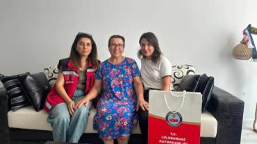 Lüleburgaz SHM’den Şehit Ailelerine Ziyaret