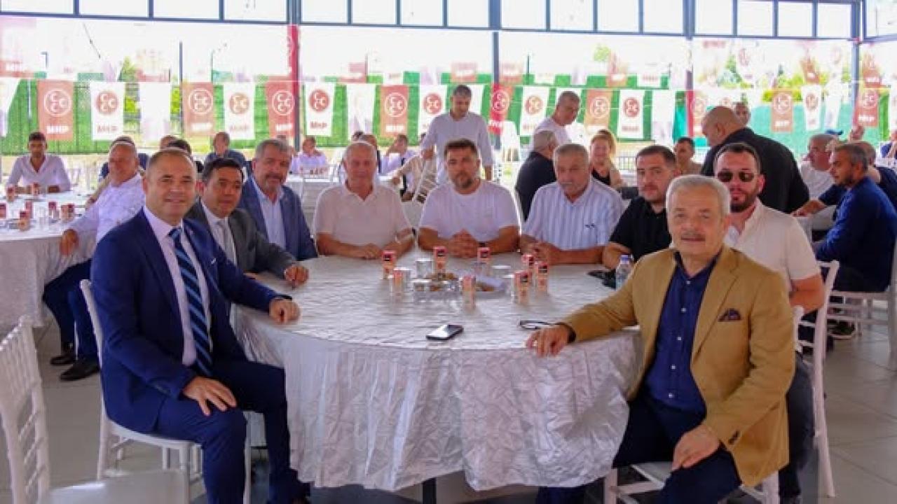 MHP Babaeski İlçe Kongresinde Sait Güroğlu Güven Tazeledi