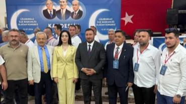 MHP Lüleburgaz İlçe Kongresi'nde Tacettin Altay Dönemi