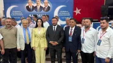 MHP Lüleburgaz İlçe Kongresi'nde Tacettin Altay Dönemi