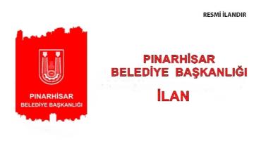 PINARHİSAR BELEDİYE BAŞKANLIĞINDAN