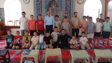 Pınarhisar Kaymakamı Yaz Kur’an Kursunu Ziyaret Etti