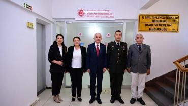 Vali Turan’dan Kırklareli Askerlik Şubesine Ziyaret