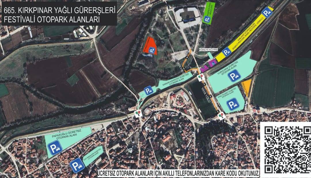 Kırkpınar'da Trafik Alarmı
