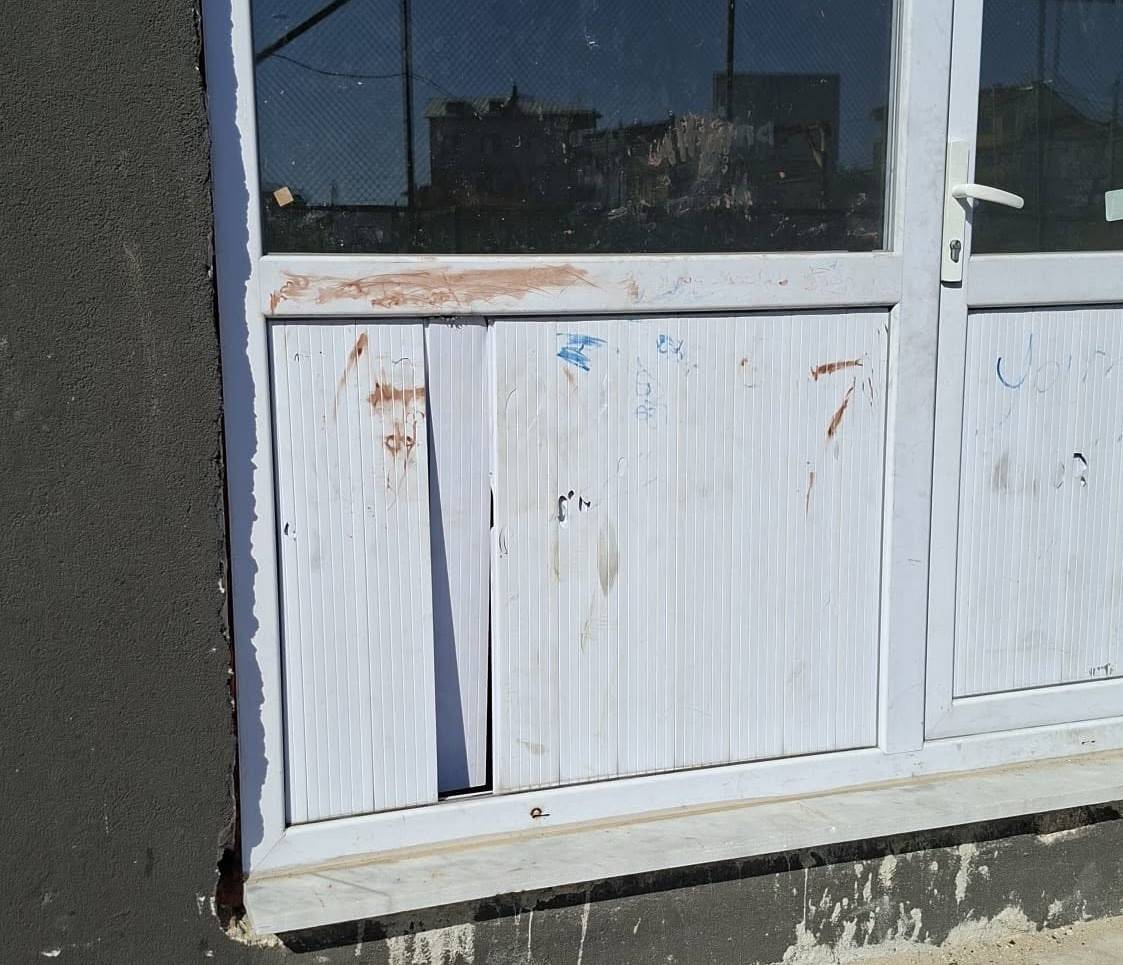 Gençler İçin Yapılan Saha Tahrip Edildi
