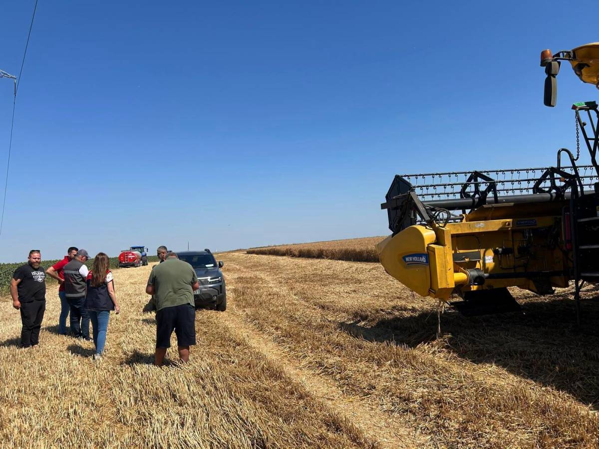 Kırklareli’nde Güvenli Hasat İçin Sahada Denetim