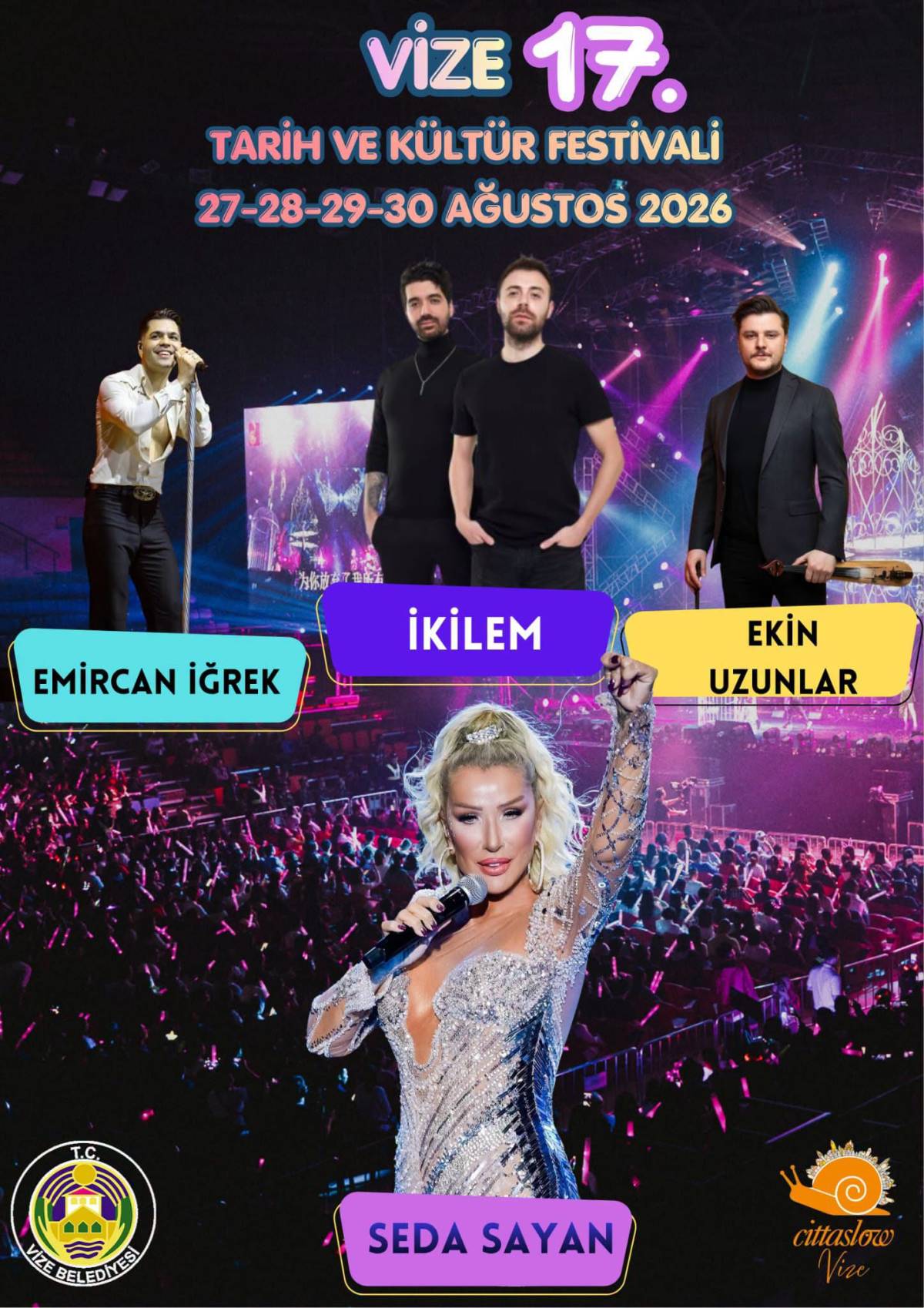 17. Vize Festivali'nde Yıldızlar Geçidi Yaşanacak