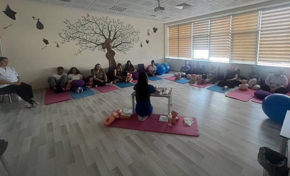 Kırklareli’nde Doğuma Hazırlık Eğitimleri Tamamlandı