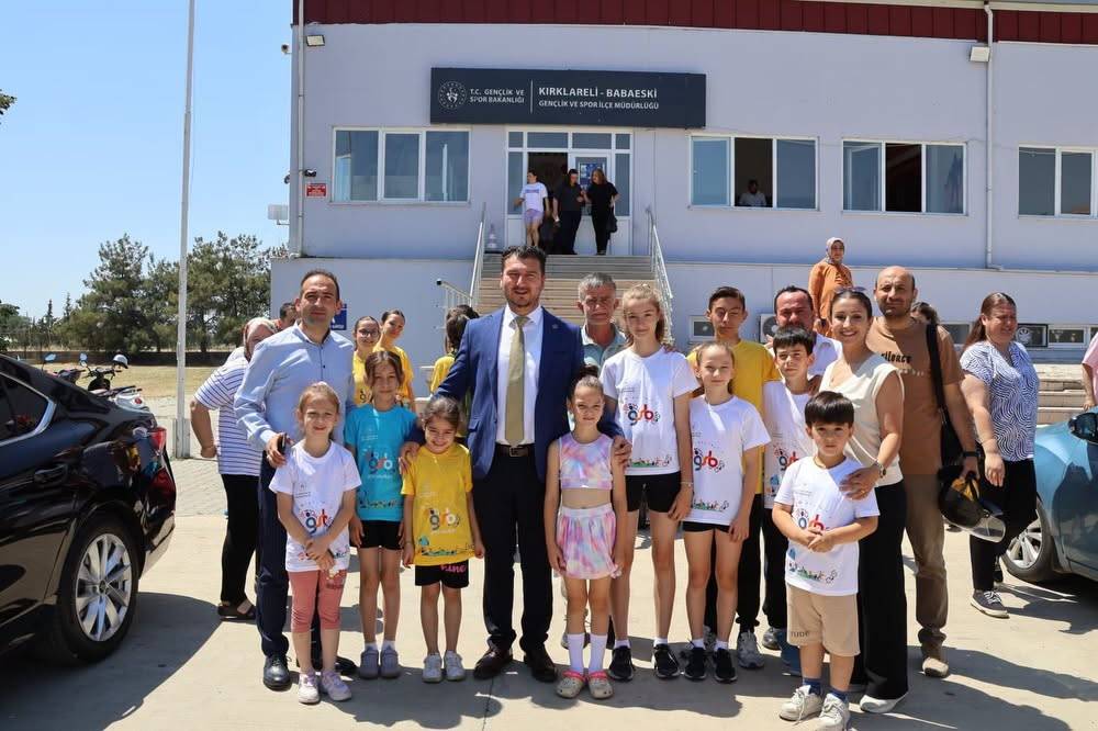 Babaeski’de Yaz Spor Okulları Açıldı
