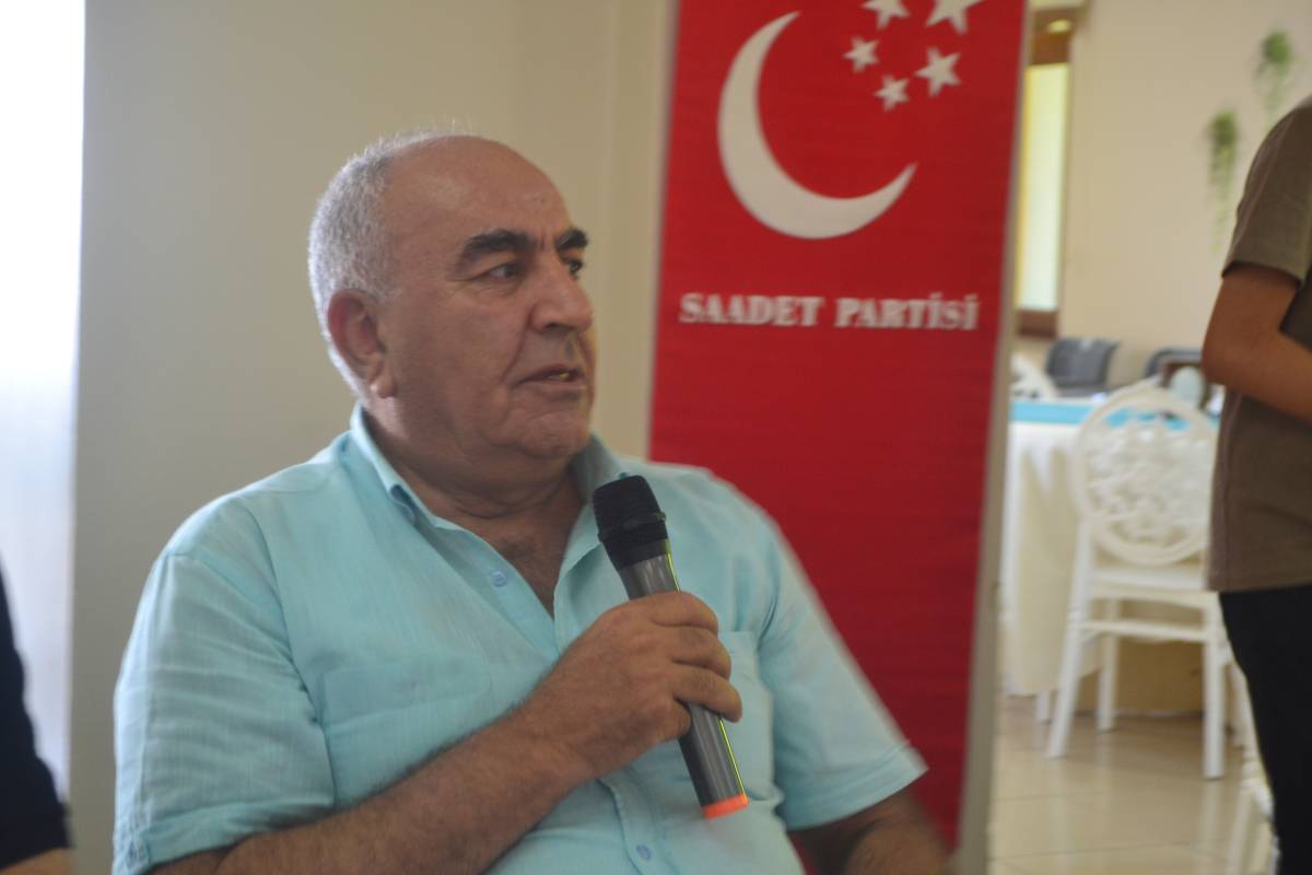 Saadet Partisi Kırklareli'nde Ekonomi ve Çiftçiyi Konuştu