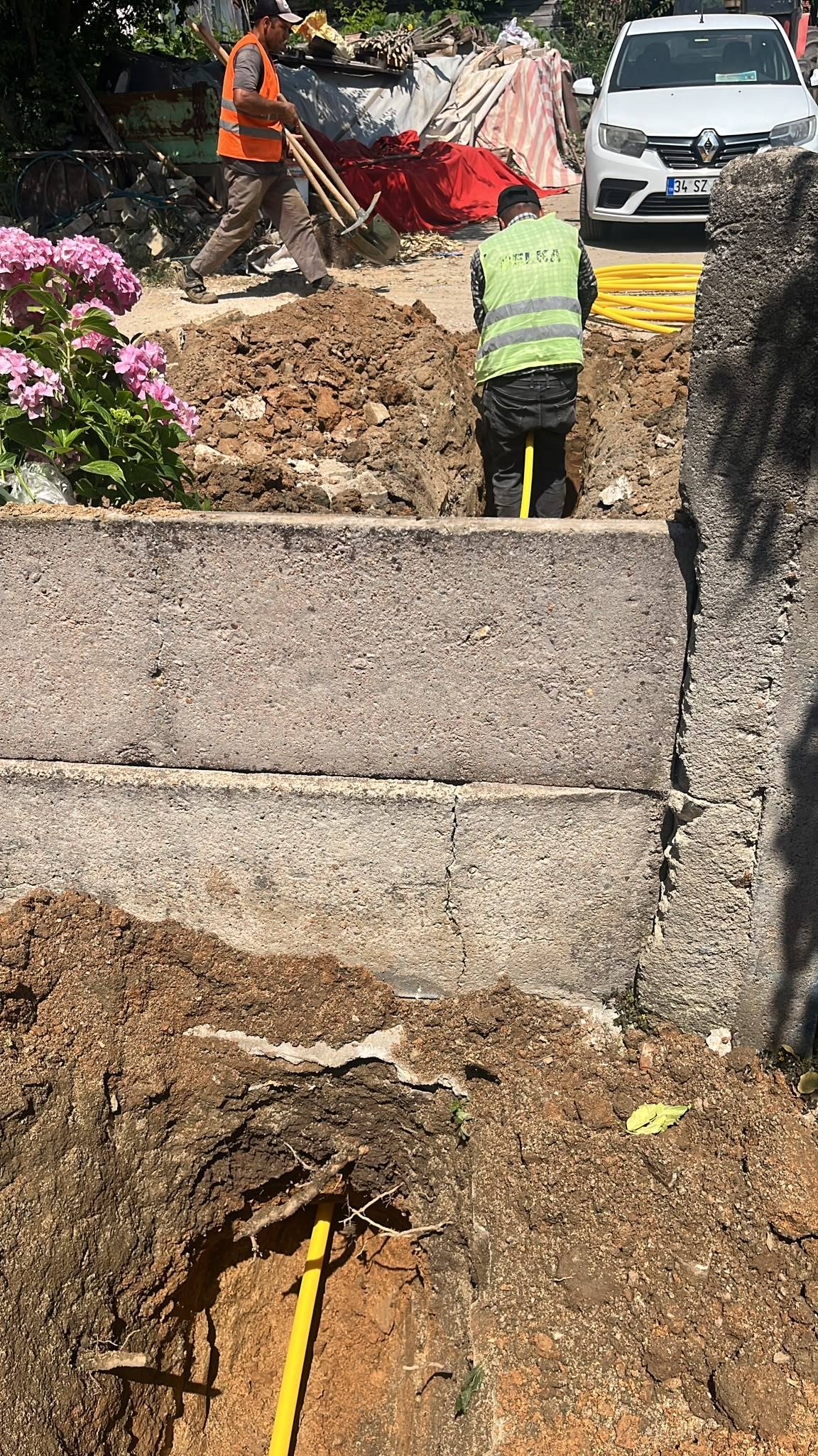 Demirköy'de Doğalgaz Çalışmaları Hız Kazandı