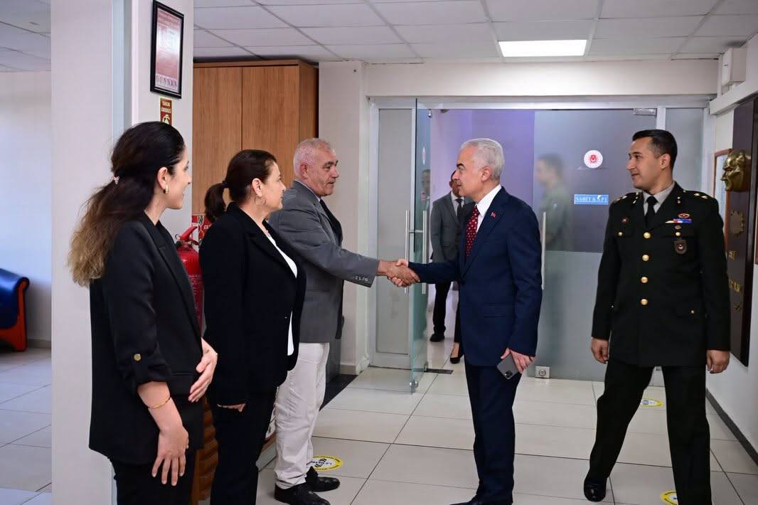 Vali Turan’dan Kırklareli Askerlik Şubesine Ziyaret