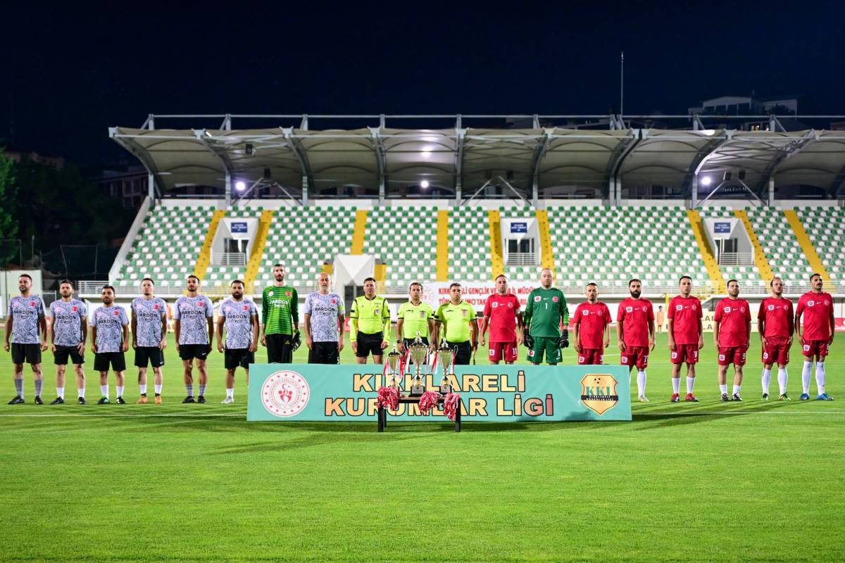 Kırklareli Atatürk Stadı'nda Nefes Kesen Final