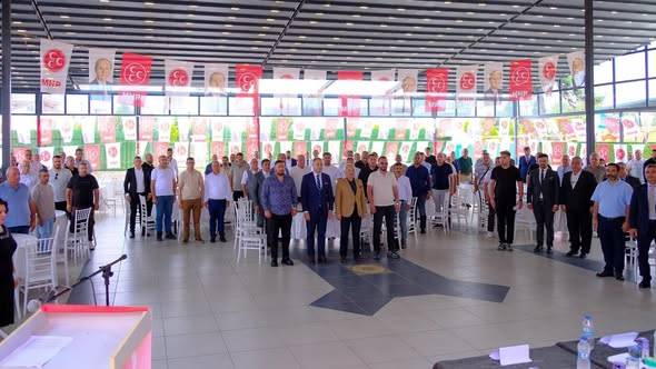 MHP Babaeski İlçe Kongresinde Sait Güroğlu Güven Tazeledi