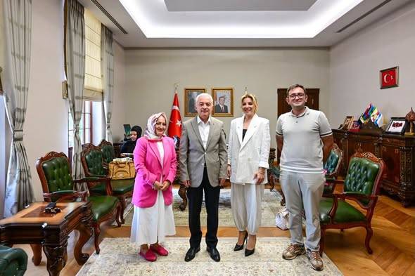 Kırklareli Valisi Uğur Turan Konuklarını Makamında Ağırladı