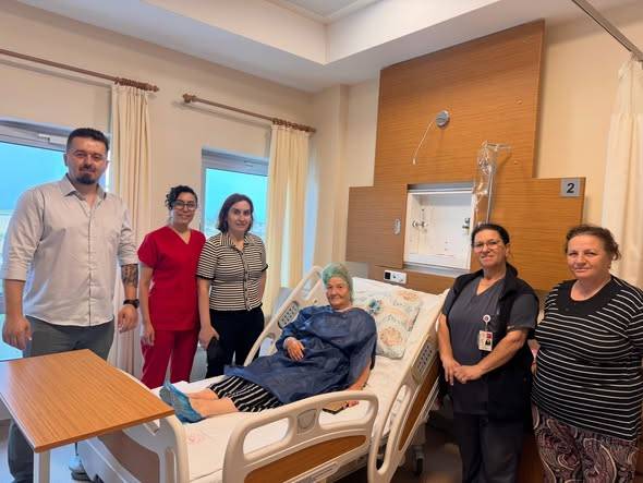 Babaeski Devlet Hastanesi'nden Hastalara Moral Veren Ziyaret