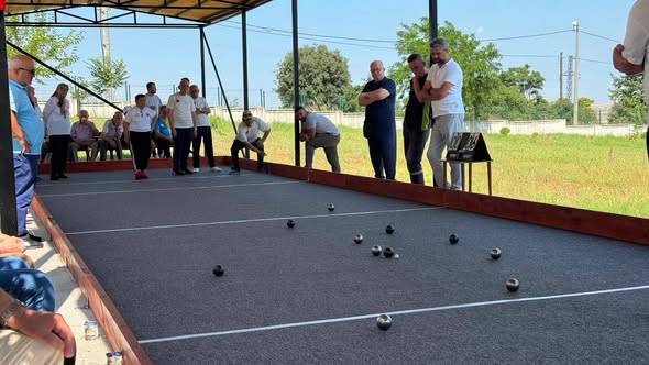 Kırklareli Huzurevi Bocce Takımı Sahaya Çıktı
