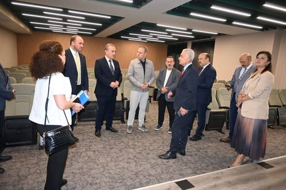 Kırklareli TSO'nun Yeni Konferans Salonu İncelendi