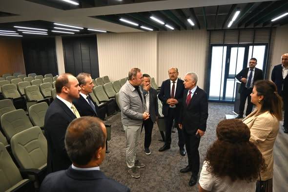 Kırklareli TSO'nun Yeni Konferans Salonu İncelendi